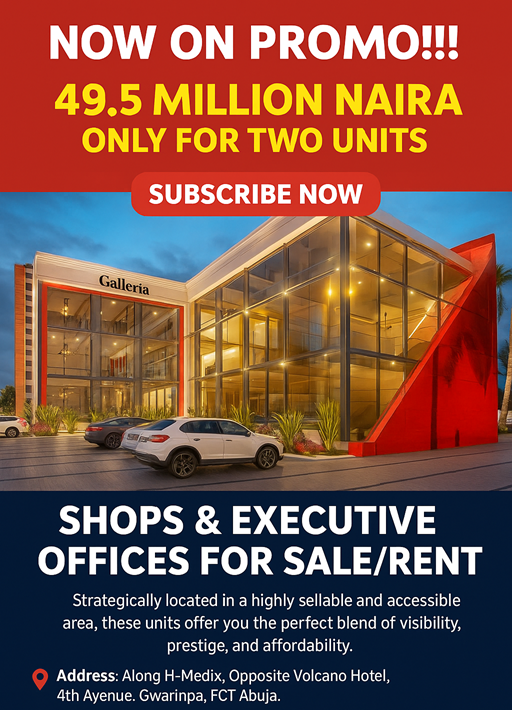 Executive Shops and Offices available