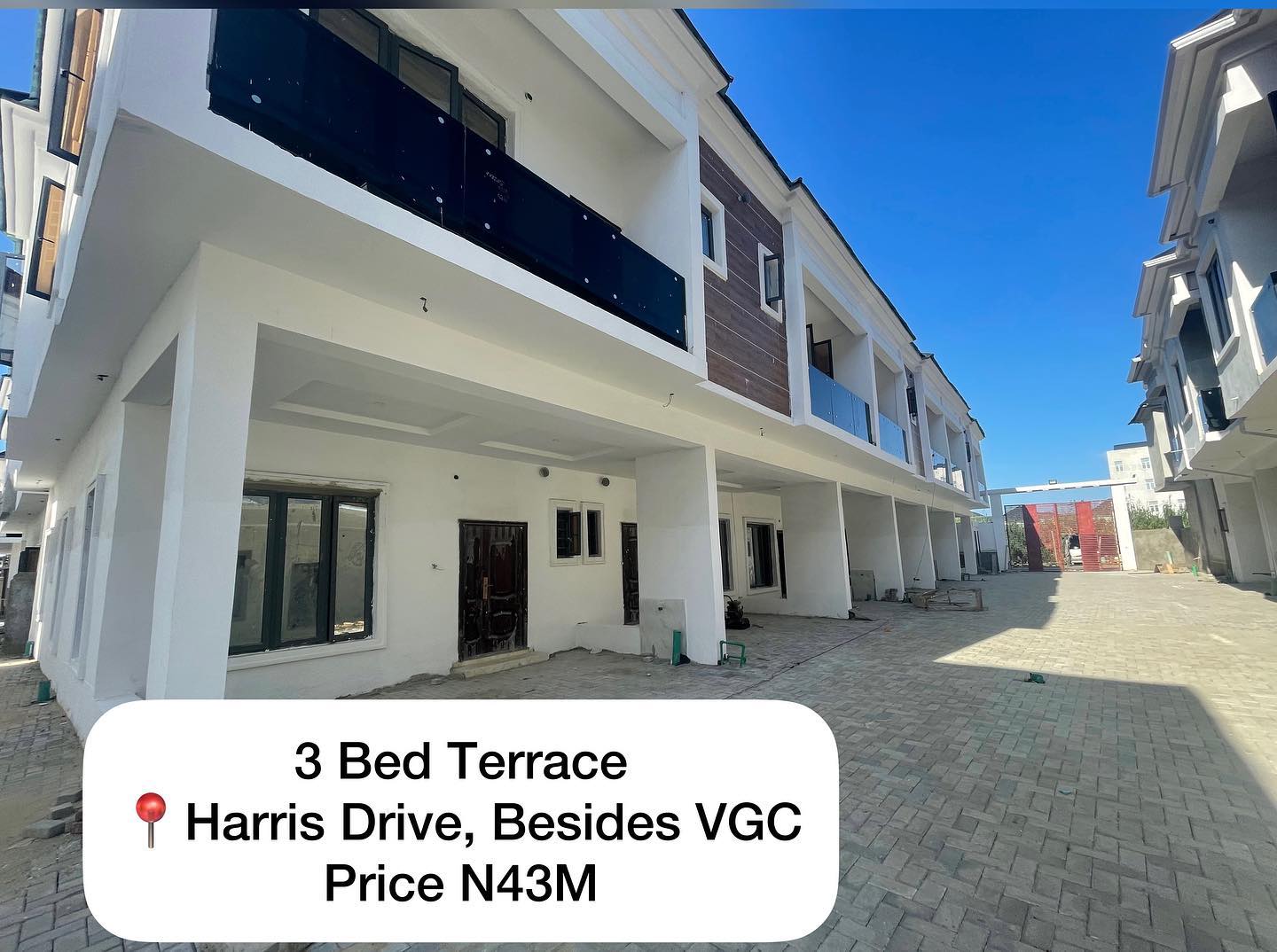 3 Bedroom Terrace Duplexes* at ATLANTIC VILLE ESTATE