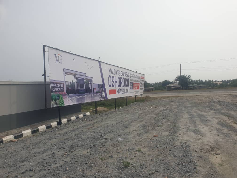 LAND FOR SALE @THE MALDIVES GARDEN OSHOROKO IBEJU LEKKI